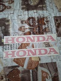 ADESIVI STICKERS  SCRITTE HONDA 