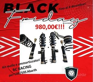Kit di molle e ammortizzatori BC Racing 595 Abarth