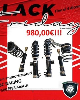 Kit di molle e ammortizzatori BC Racing 595 Abarth