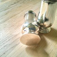 Sambonet Contour saliere ottone argento