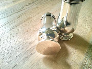 Sambonet Contour saliere ottone argento