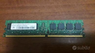 MEMORIA RAM AENEON 512 MB DDR2 240 PIN TESTATA