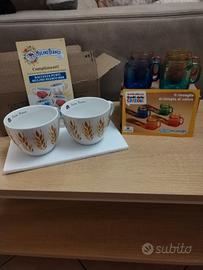 Tazze Mulino Bianco e tazzine Nutella nuove. 