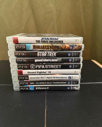 Lotto 9 giochi per PS3 - Testati e Funzionanti