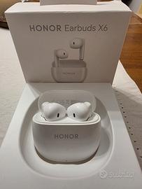 Honor Earbuds X6 come nuove.