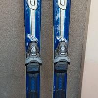 SCI DYNASTAR BLU 154 CM CON ATTACCHI LOOK