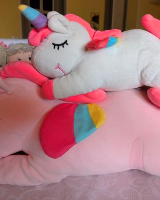 Coppia unicorni 40cm+20cm