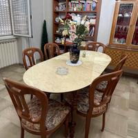 tavolo e sedie sala da pranzo