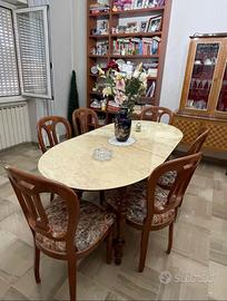 tavolo e sedie sala da pranzo