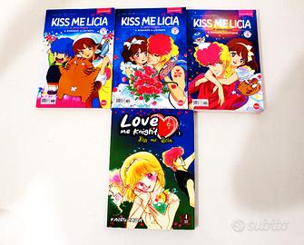 Kiss Me Licia Romanzo Illustrato + Love Me Knight