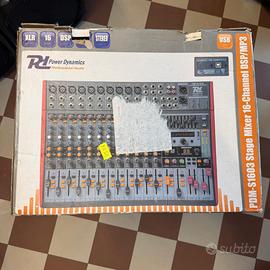 Power Dynamics PDM-S1603 - Mixer Passivo 16 Canali