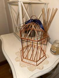 Gabbietta decorativa in metallo