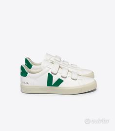 VEJA RECIFE LEATHER WHITE EMERAUDE TAGLIA 42