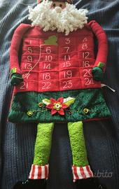 calendario dell' avvento in feltro 