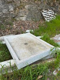 Piatto doccia granito rosa