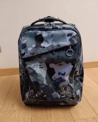 zaino scuola trolley  INVICTA 