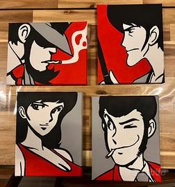 Quadri serie Lupin III