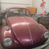 Maggiolino vetro piatto