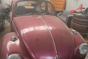 Maggiolino vetro piatto