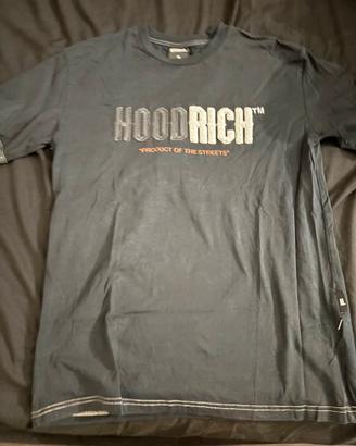T shirt originake hoodrich nera