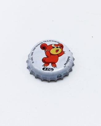 Tappo Pokémon vintage Teddiursa #216 (Yoga)