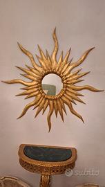 Specchio solare realizzato manualmente