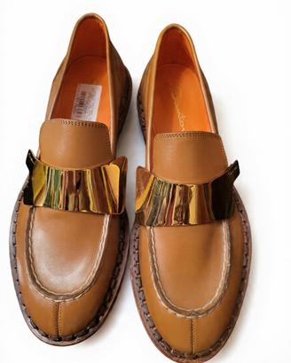 Santoni - Mocassini in pelle da donna n°40