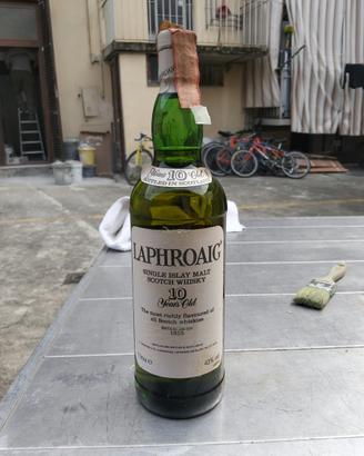 Laphroaig 10 Years Old 1 litro anni 80