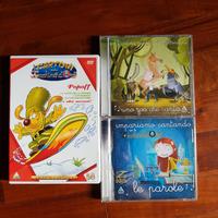 2 Cd e 1 Dvd per bambini