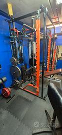 Home Gym / rack / pendulum / panca / pesi / fitnes