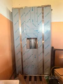 Cappa aspirante inox aisi 304 per ristorante