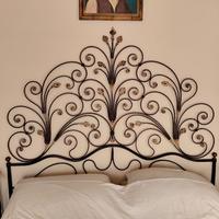 Testiera letto in ferro battuto