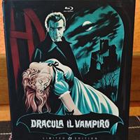 Dracula il Vampiro blu ray + libro