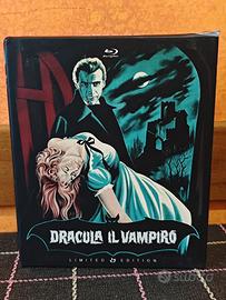 Dracula il Vampiro blu ray + libro