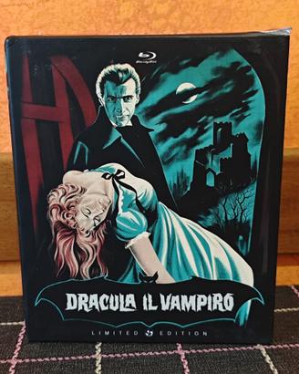 Dracula il Vampiro blu ray + libro