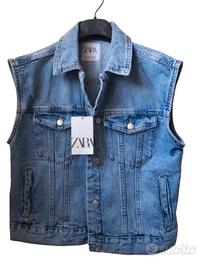 gilet di jeans zara anni 13-14