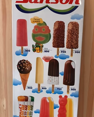 Pubblicita’ gelati SANSON