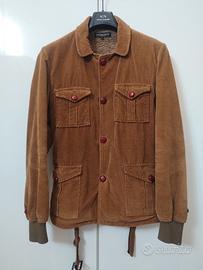 Golden goose giacca uomo velluto marrone tg S
