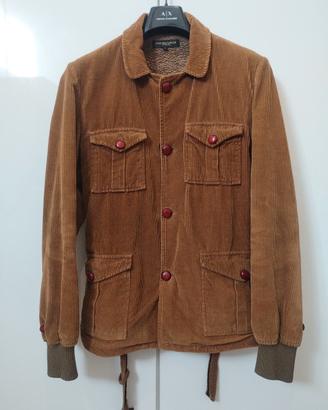 Golden goose giacca uomo velluto marrone tg S