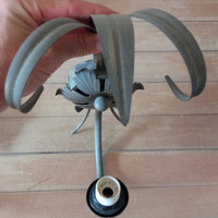 Applique da parete in ferro anni 70