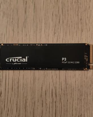 SSD Crucial P3 da 1TB terabyte