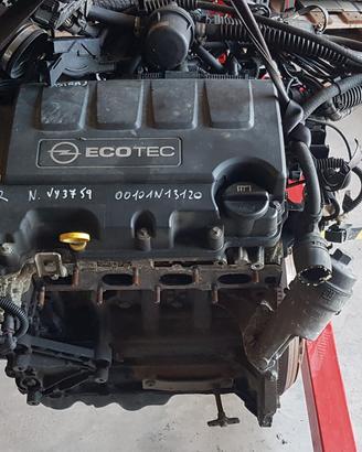 OPEL ASTRA J MOTORE A14XER VVT ECO 74kw 101cv