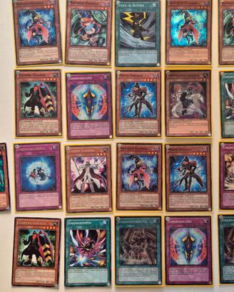 Lotto 21 Carte Yu-Gi-Oh! Gagaga Italiane
