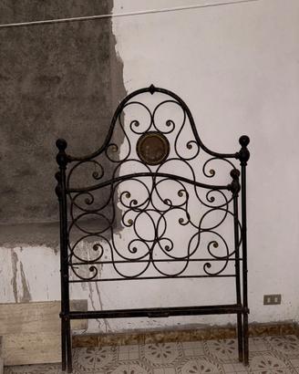 Testate letto singolo antiche fine 1800