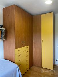 Armadio ad angolo per cameretta