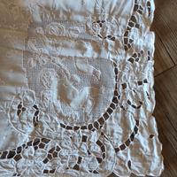 LENZUOLO MATRIMONIALE RICAMATO 