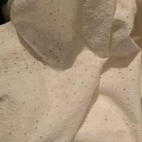 Scampolo in cotone sangallo