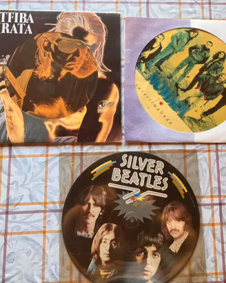 Rari Picture Disc Limited Nomadi-Litfiba-Beatles