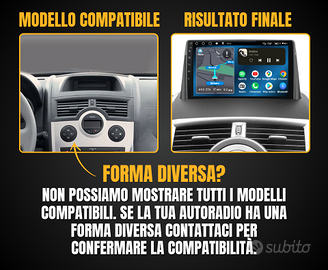 Renault Megane 2  | Autoradio Android  2 din + KIT