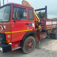 Autocarro FIAT 110.14 ribaltabile trilaterale con 